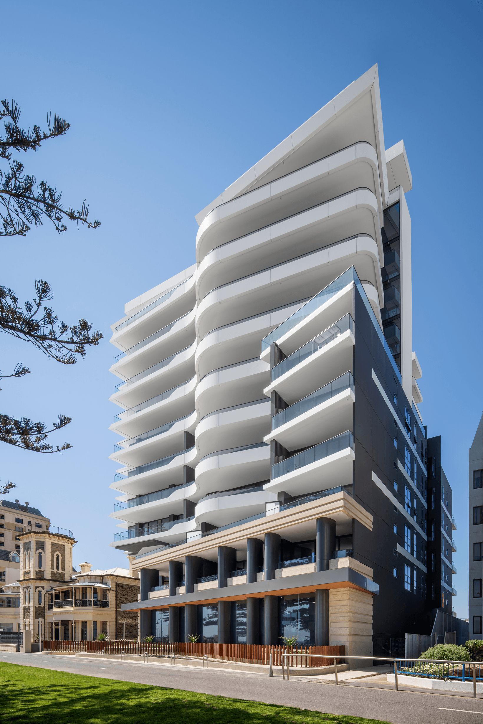 Chasecrown EI8HT using Hebel intertenancy and corridor wall systems