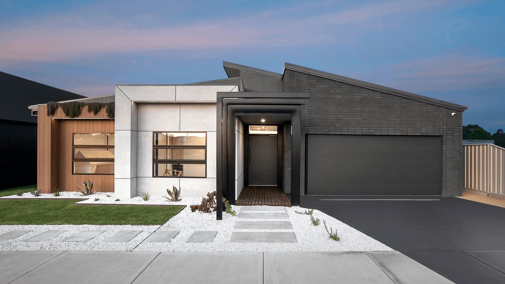 House featuring Cemintel fibre cement cladding