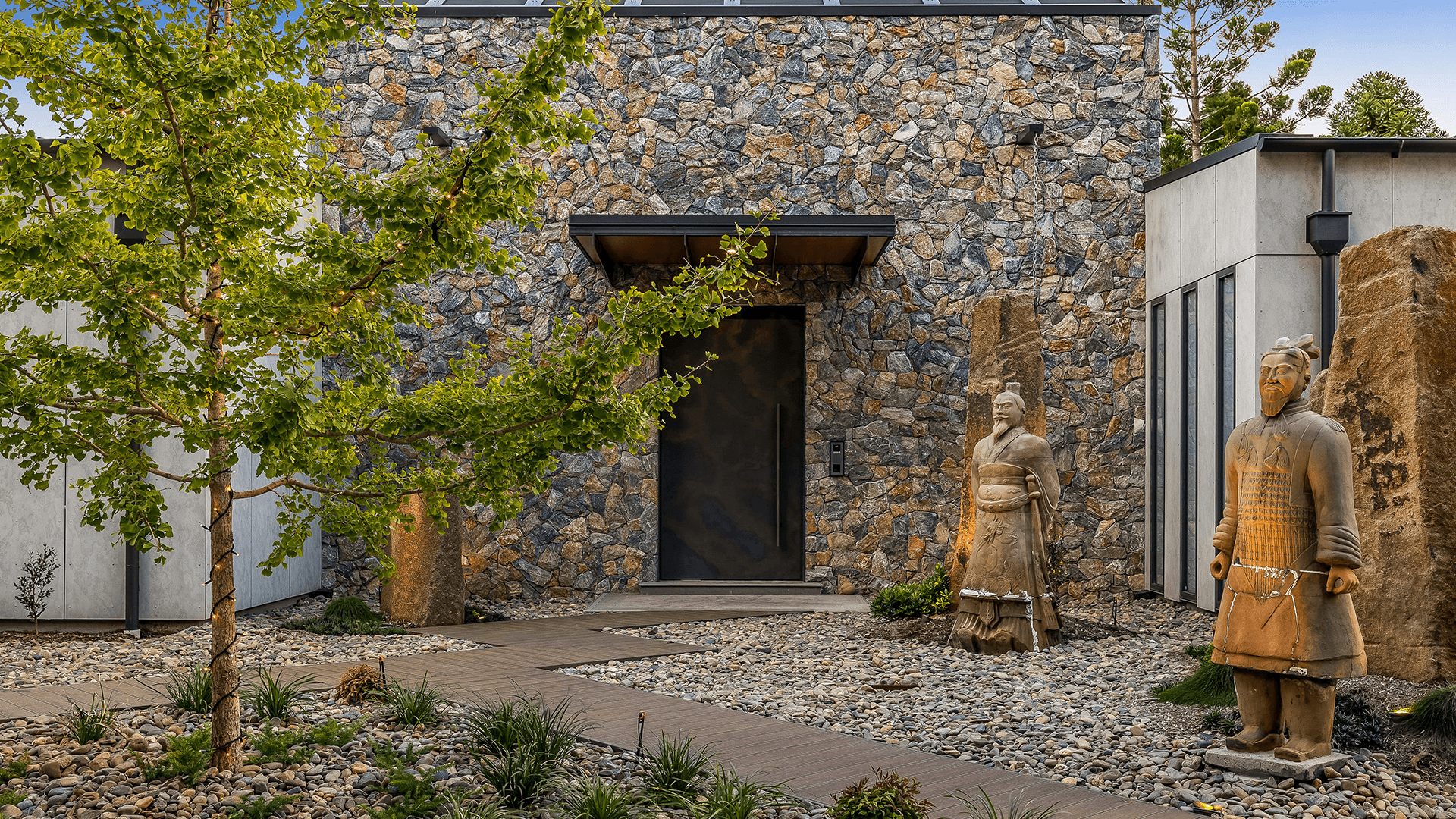Entrance to residential Toowoomba home